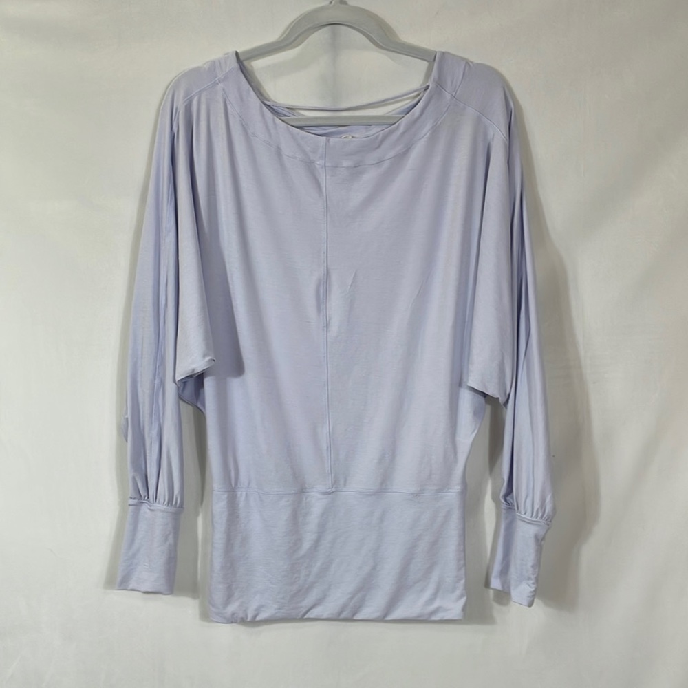 Free People Movement Long Sleeve Top S EUC Light Blue